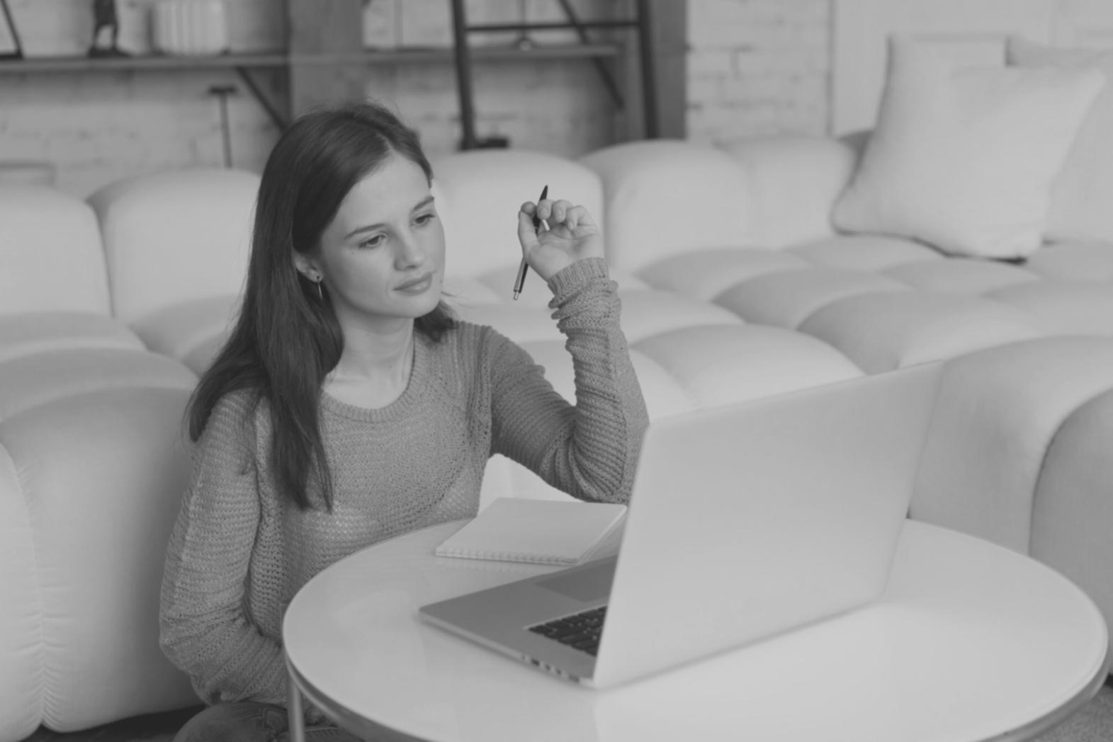 Financial analysis workspace with charts and data